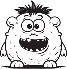 Colorful Monster Crew Vector Logo and Graphics Compilation Whimsical Monster Melodies Vector Logo and Graphics Ensemble