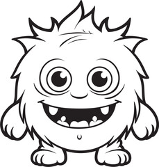 Tender Monster Tales Vector Designs Sharing Cute Cartoon Monsters Stories Wholesome Monster Wonderland Vector Graphics and Logo Ensemble