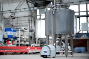 Food equipment autoclave. Stainless steel in food equipment.