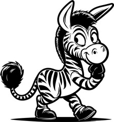 Zappy Zonkey Cartoon icon 1