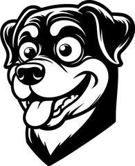 Zany rottweiler Cartoon icon 8