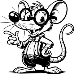 Zany Rat Cartoon icon 8