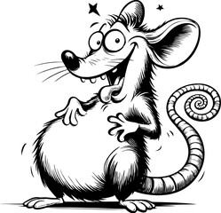 Zany Rat Cartoon icon 9
