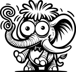 Zany Elephant Cartoon icon 9