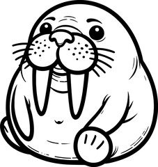 Wobble Walrus Cartoon icon 6