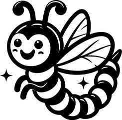 Wiggly Wasp Cartoon icon