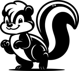 Slinky Skunk Cartoon icon 2