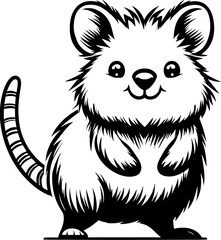 Quirky Quokka Cartoon icon 10
