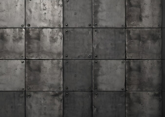 Grunge metal wall texture background, suitable for Halloween theme background, old cracks in cement, dusty old film effect texture, horror concrete imitation facade wall, generative AI	