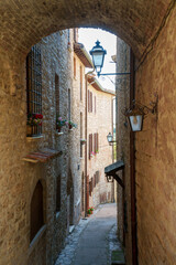 Corciano, medieval village near Perugia, Umbria