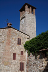 Fototapeta na wymiar Corciano, medieval village near Perugia, Umbria