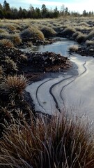 Bäckefors myr in the spring, Dalsland