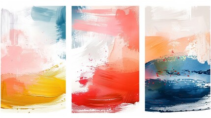 The abstract art background wall will give your space a nice atmosphere with its bright colors, texture and decoration. Contemporary art. The works of art. The spots of paint. The paintbrush. Modern