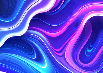 Bright poster, fashionable restro style, wavy multi-colored, beautiful wide format, 60s, 70s, 80s, colorful watercolor background for poster or brochure cover design, Generative AI