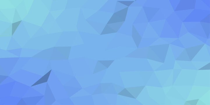 Modern textured overlap layer background with triangle shapes design. Blue abstract low poly for the web site, the texture of triangulation. The background, mosaic, and blue decoration