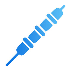 skewer gradient icon