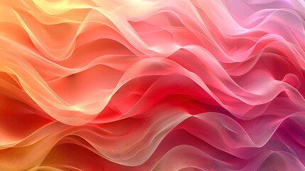 Obraz premium colorful, wavy, abstract background with waves. The vibrant, eye-catching colors create a sense of movement and energy
