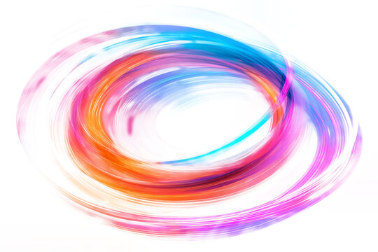 light swirl effects on a white background