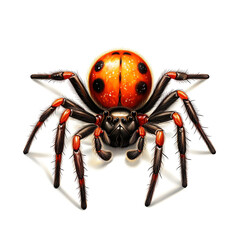 Fototapeta premium crow clipart on a white background сreated with Generative Ai