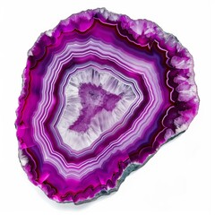 Slice of agate stone texture, eye-catching composition