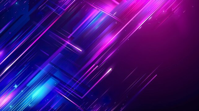 Abstract neon dynamic background.