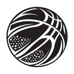 Basketball Vector Stock Vector, Illustration Of a Basketball