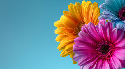 Colorful Gerber Daisies - Powered by Adobe