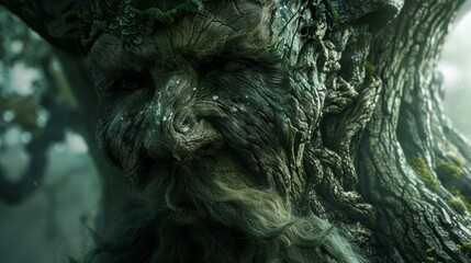 Myth: In the heart of a dense forest lies a hidden grove where ancient tree