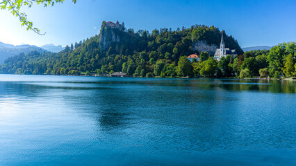 Sceneary in Bled