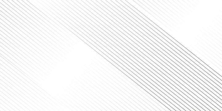 Vector gray line abstract pattern Transparent monochrome striped texture, minimal background. Abstract background wave circle lines elegant white diagonal lines gradient creative concept web texture.