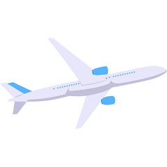Airplane Illustration Vector