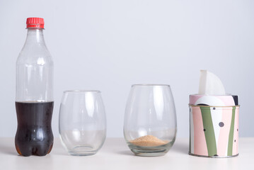 close up of cola soda, glass with sugar, excess sugar, diabetes, fat, glucose
