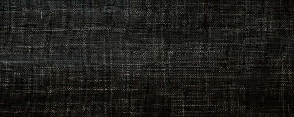 Black raw burlap cloth for photo background