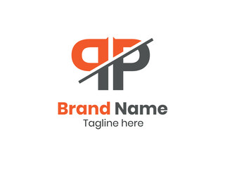 Vector QP letter logo design. PQ creative initial letter logo concept. QP letter design. 