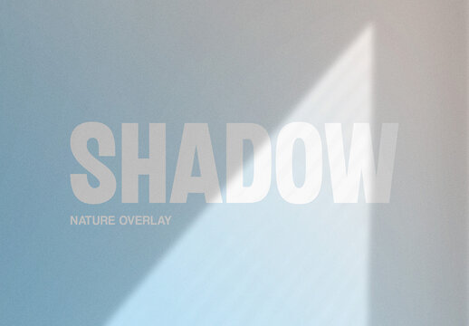Daylight Shadows Overlays Mockup