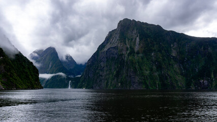 On a cruise around Milford Sound