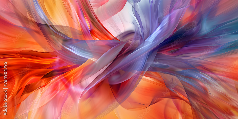 Poster abstract dynamic compositions capturing motion and harmony essence artistic expression.