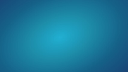 The gradient background is blue. Blue in the middle, the color is light blue. 