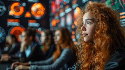 Obraz premium Education and training AI functions as the catalyst for optimizing the learning process, employing advanced algorithms and data analytics to personalize educational content and enhance comprehension. 