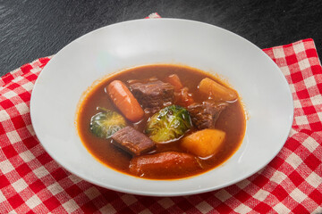 ビーフシチュー　Homemade beef stew set photo - 764911573