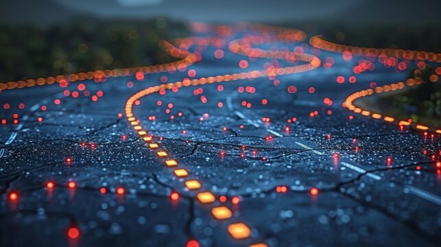 Beat the traffic with smart AI, Our navigation app scans for jams and accidents, updating your route on the fly to get you where you're going, faster and smarter.
