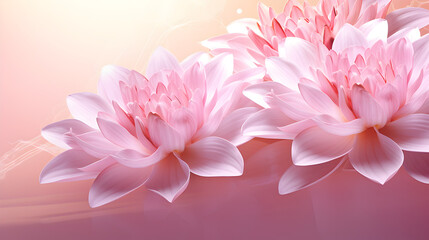 Beautiful and artistic representation of a blooming lotus flower with delicate pink and purple hues, HD Pictures 