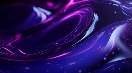 Purple abstract background glossy glowing glass futuristic design
