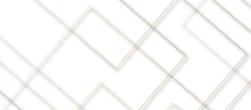 abstract background golden squre stock line ceramic tile wall. White background texture and seamless pattern. Grid lines for composing decorate. llustration retro, puzzle,