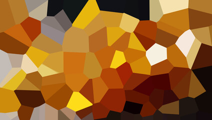 geometric polygon polygon background color combination black yellow orange for banner advertising artwork billboard design sign creativity decoration poster