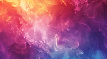 Vibrant Abstract Gradients Blend Background with Meandering Hues of Blue and Pink