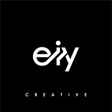 EIY Letter Initial Logo Design Template Vector Illustration