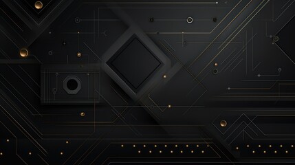Abstract background with texture lines and shapes. Hi-tech theme.