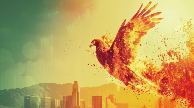 A venture capitalist phoenix funding startups that show potential for rebirth and transformation