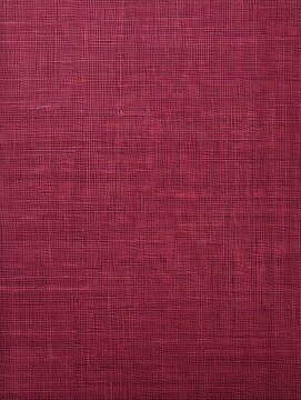 Burgundy raw burlap cloth for photo background, in the style of realistic textures